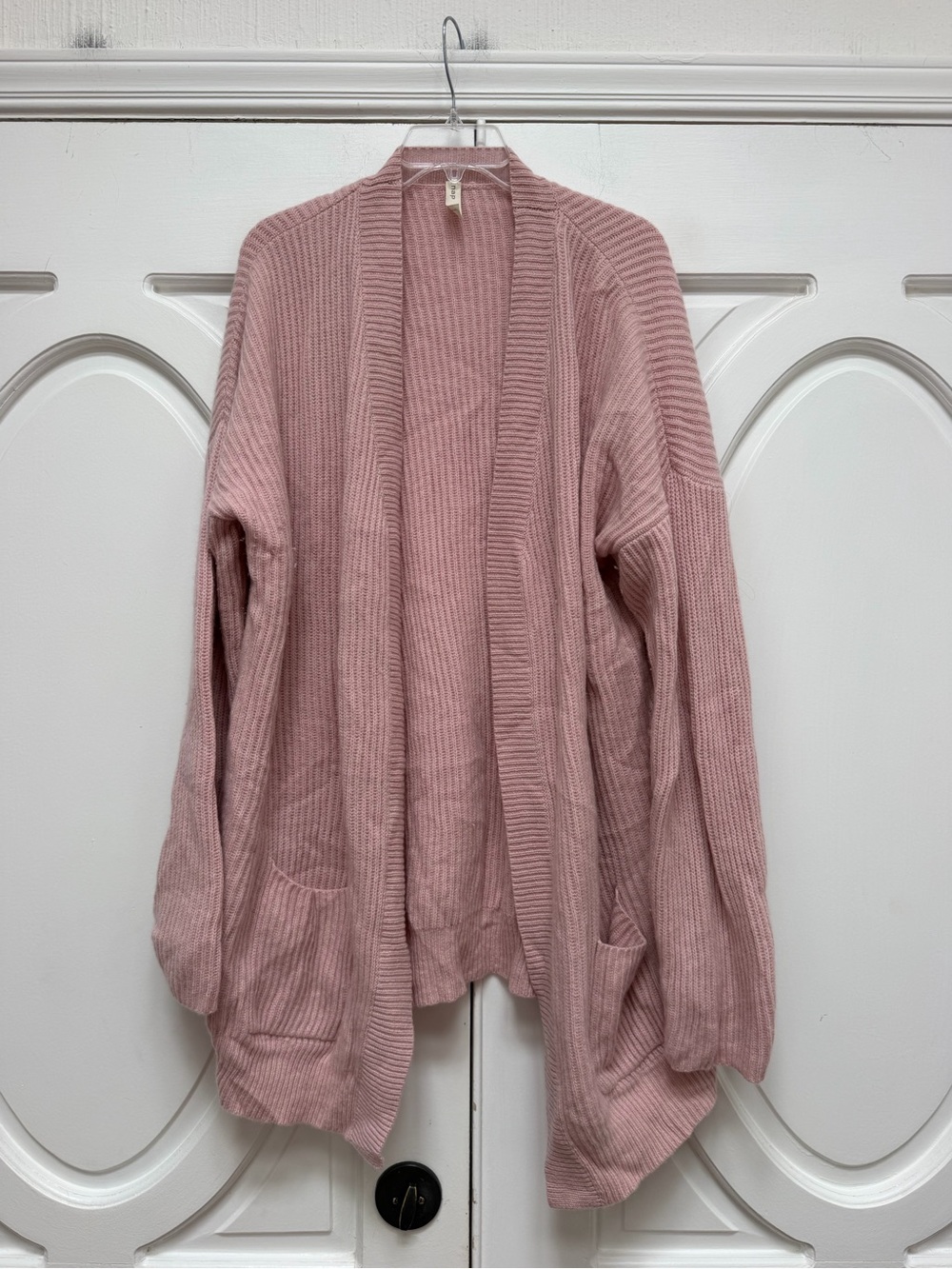 Nap Lojngewear 100% Cashmere oversized Cardigan Sweater l